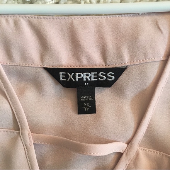 Light pink Express shirt - Picture 3 of 3